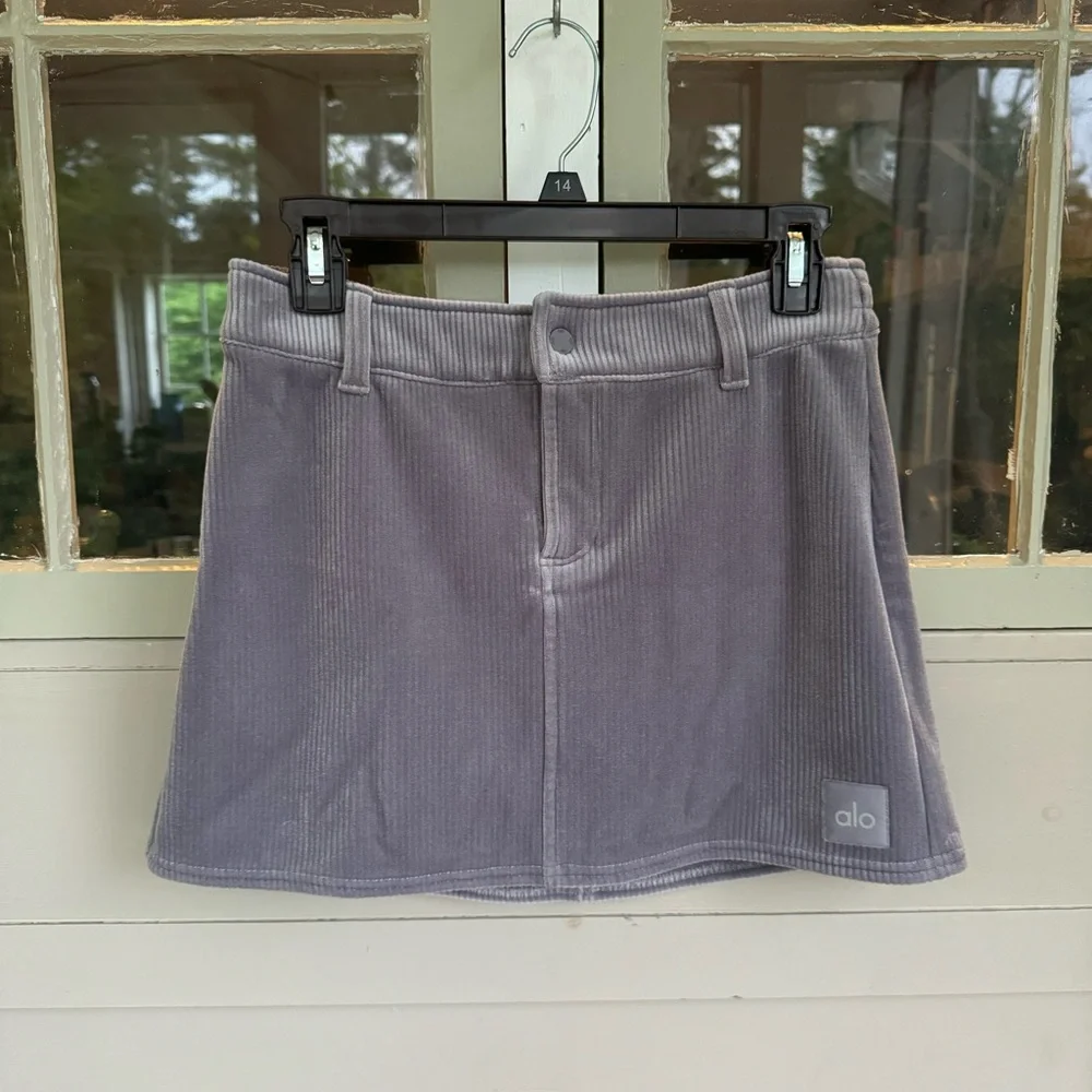 ALO Yoga Light Purple Mini Skirt